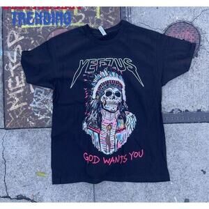 Style Boxing Yeezus Tour Kanye West Rap Tshirt Classic